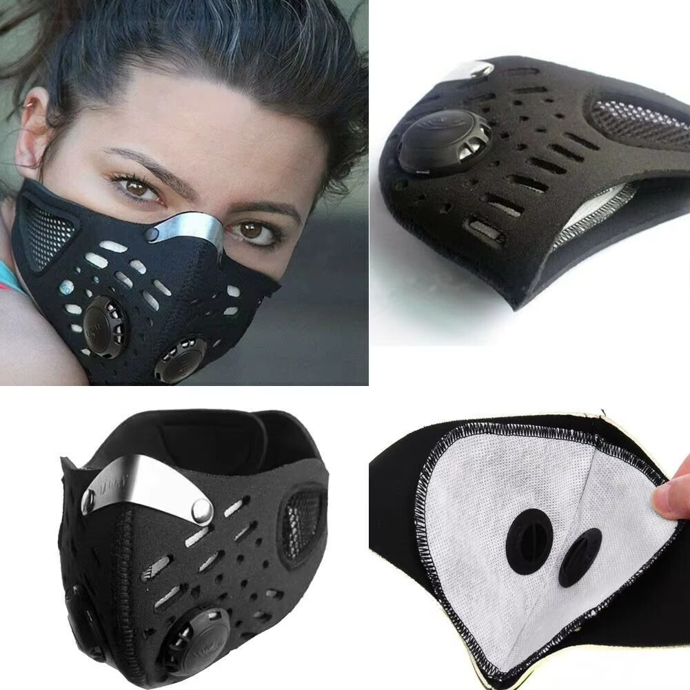 Anti Pollution Mask - 1 mascarilla facial con filtro desmontable,