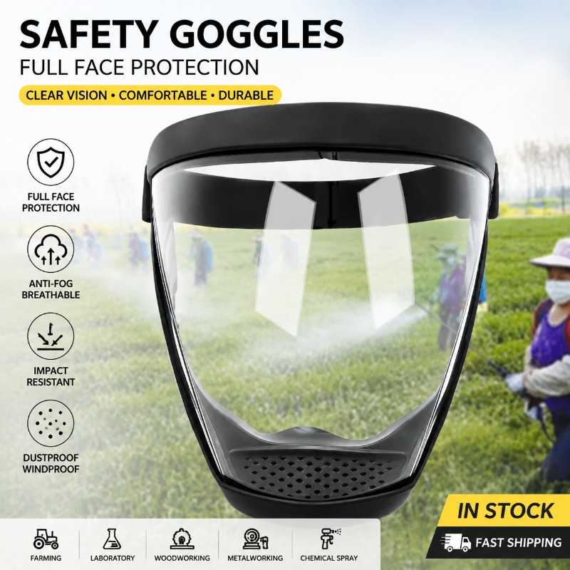 Anti Pollution Mask - Máscara Protectora Contra Pesticidas, Antivaho, Resistente