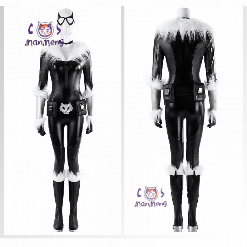 Black Face Mask Pack - Disfraz de gato negro Felicia Hardy