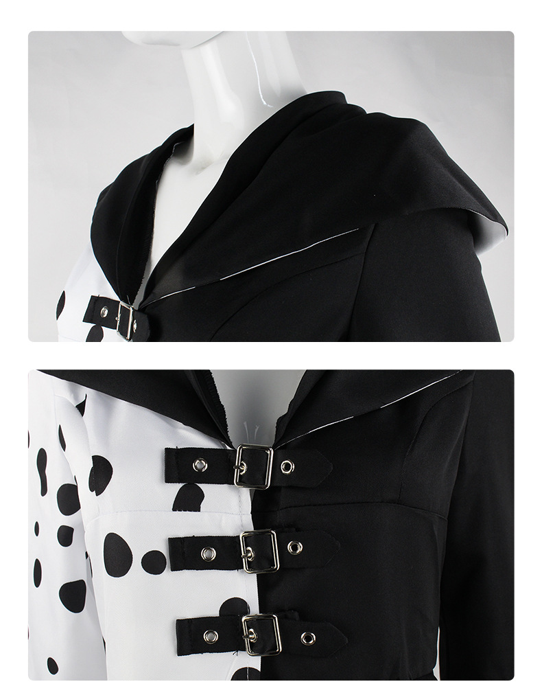 Conjunto de disfraz de Cruella - Black Face Mask Pack reseña y precio