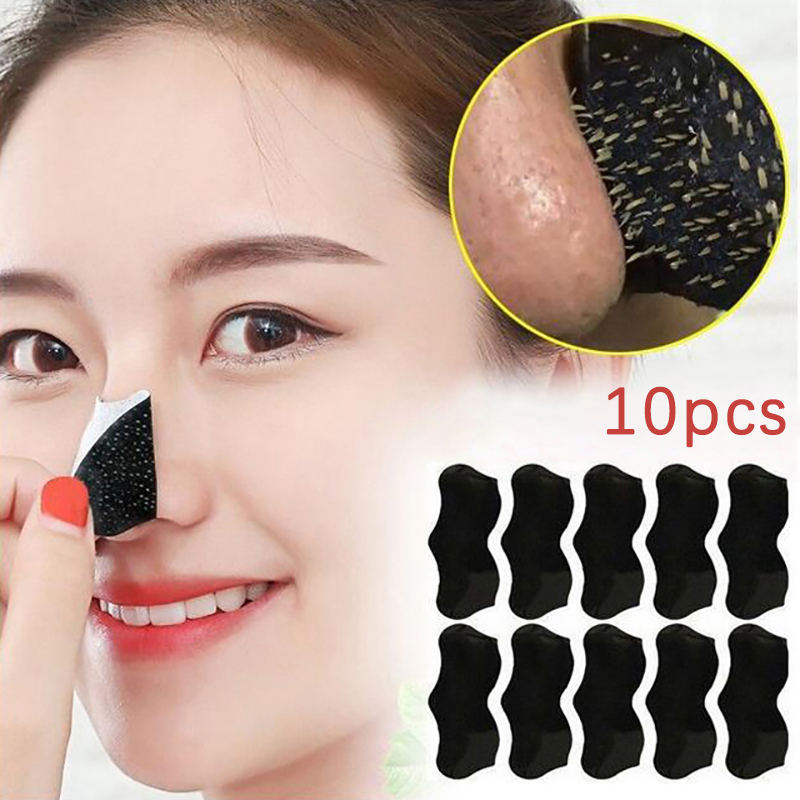 10 Piezas de Tiras Nasales par - Black Face Mask Pack reseña y precio