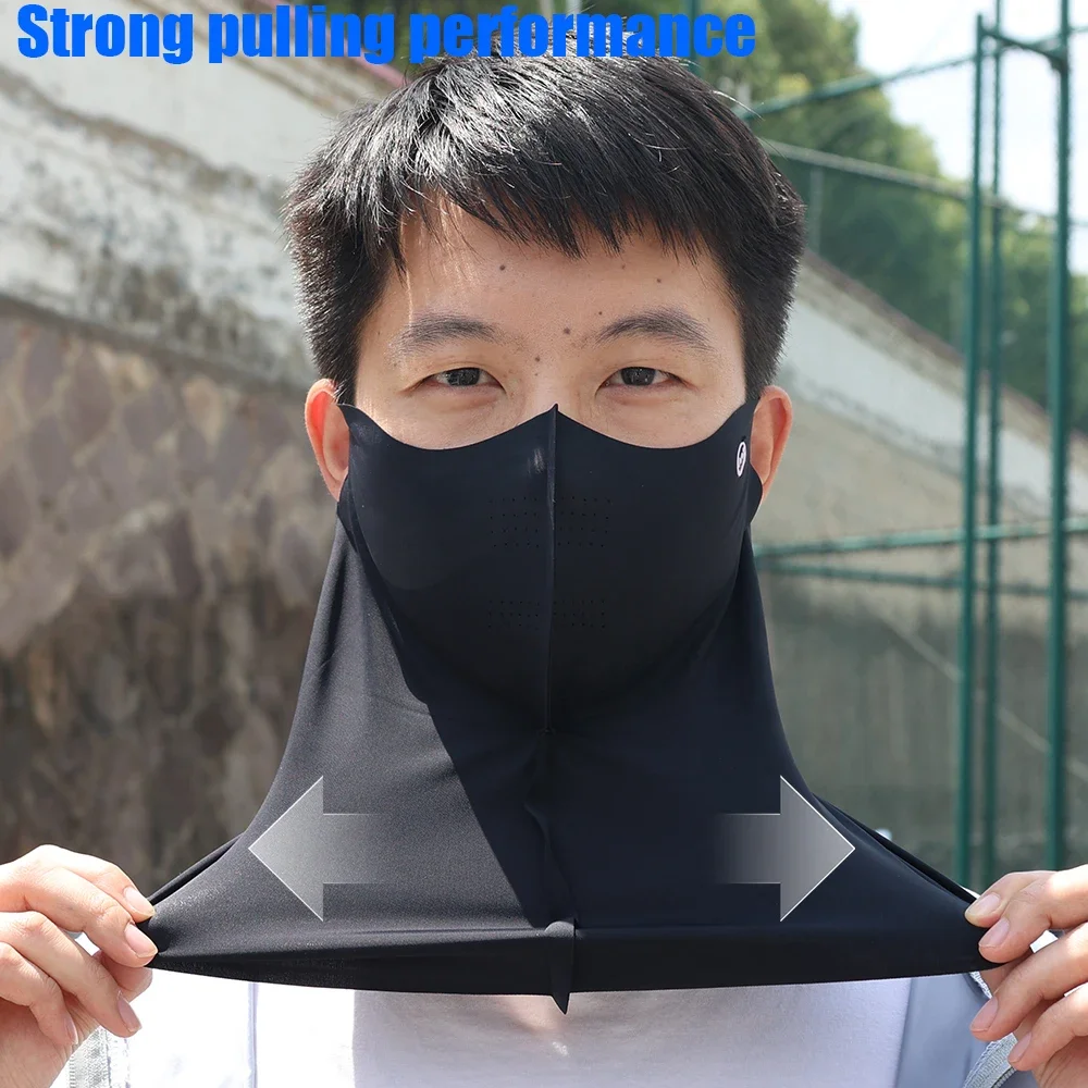 Mascarilla de seda helada con  - Sports Mask Breathable reseña y precio